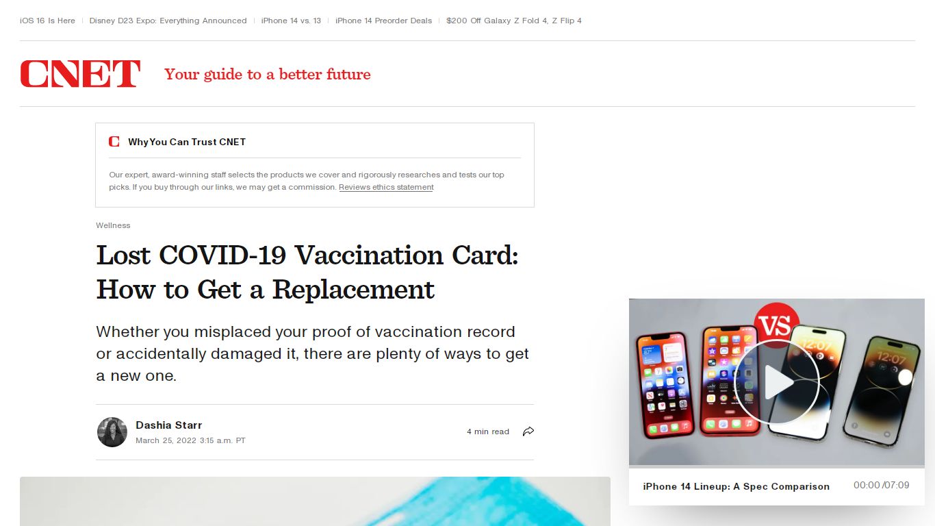 Lost COVID-19 Vaccination Card: How to Get a Replacement